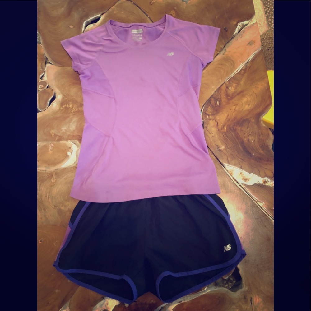 New Balance Running Short Set